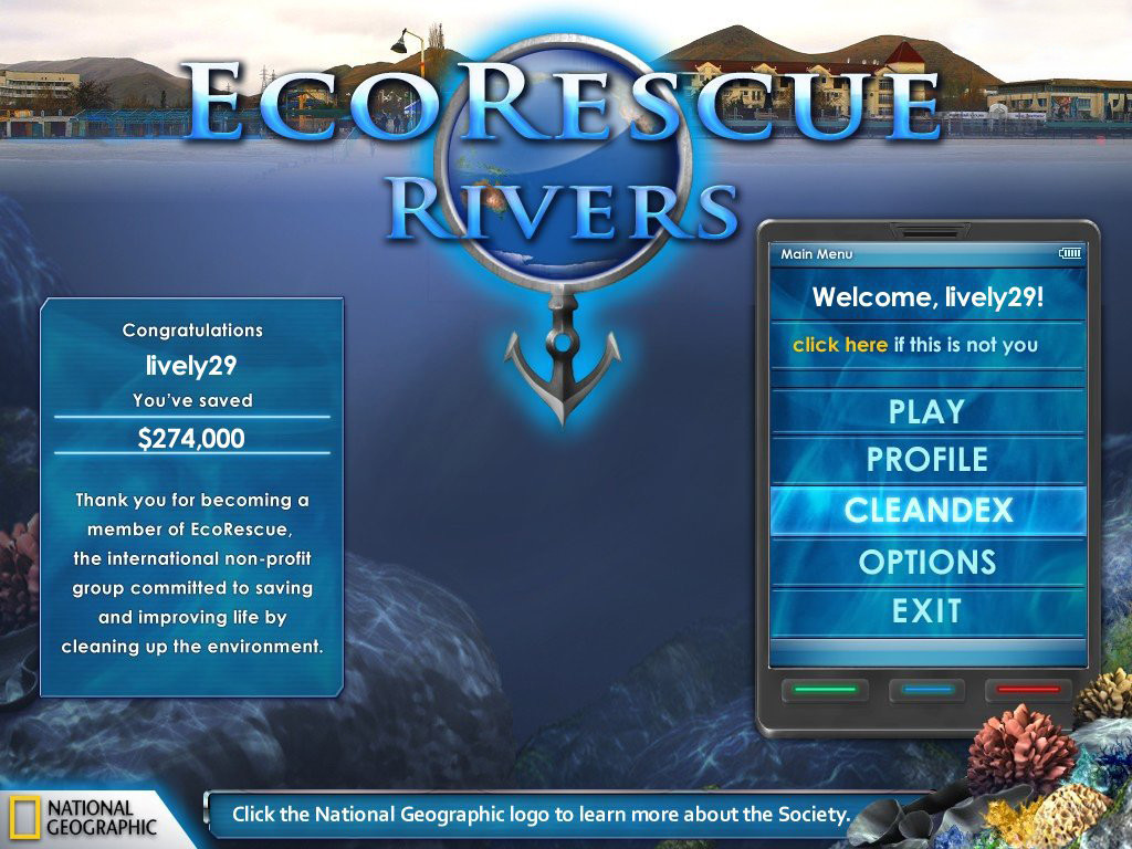 ECO Rescue: Rivers — скриншот 1