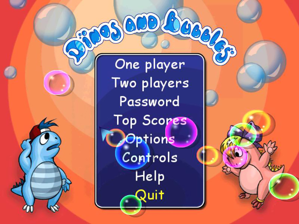 Dinos and Bubbles — скриншот 1